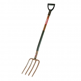 FORESTER Digging fork metal handle