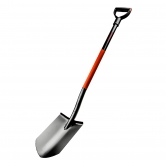 FORESTER Sharp spade with metal shaft