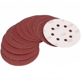 FASTER TOOLS Sanding sheet discs with velcro 125mm 15pcs