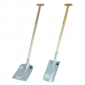 FORESTER PREMIUM Set of shovel/square point spade with wooden shaft
