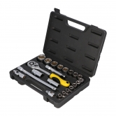 BRENAR Socket wrench set - 22pcs 1/2" CR-V