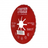 FASTER TOOLS Disc de şlefuit canelat 125mm
