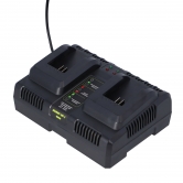 HURRY UP Dual battery charger 20V 2,2A