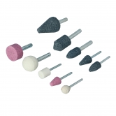 FASTER TOOLS Mounted point grinding stones in set 10pcs.