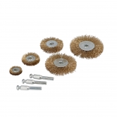 BRENAR Wire brush set for drill